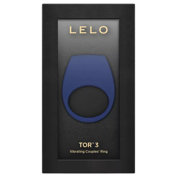 LELO Tor 3 - vibrerende penisring - oplaadbaar - blauw