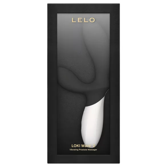 LELO Loki Wave 2 - prostaat vibrator - oplaadbaar waterdicht - zwart