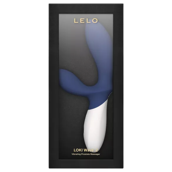 LELO Loki Wave 2 - oplaadbare prostaat vibrator - waterdicht - blauw