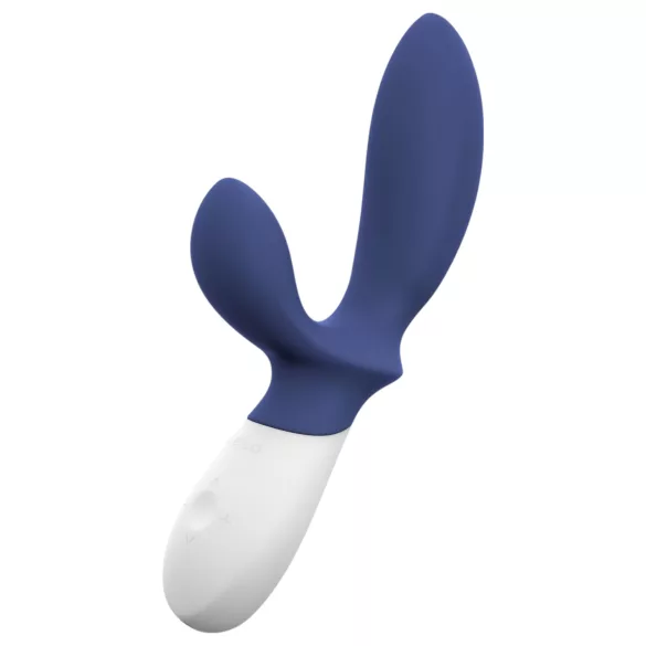 LELO Loki Wave 2 - oplaadbare prostaat vibrator - waterdicht - blauw