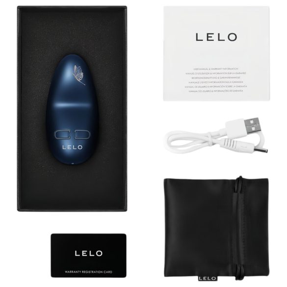 LELO Nea 3 - oplaadbare, waterdichte clitoraal vibrator (blauw)