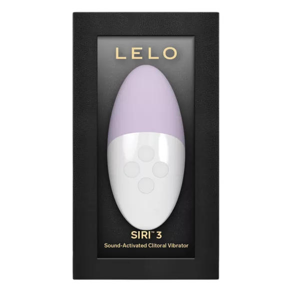 LELO Siri 3 - clitorisstimulator - geluidgestuurd - silicone - paars
