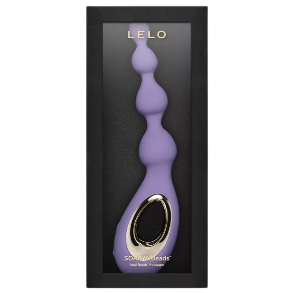 LELO Soraya Beads - oplaadbare waterdichte anaal vibrator - paars