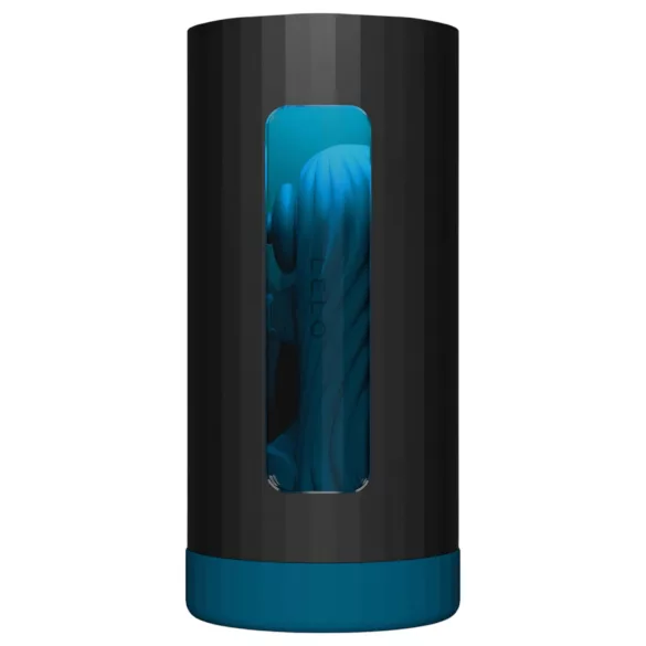 LELO F1s V3 XL - interactieve masturbator - zwart/blauw