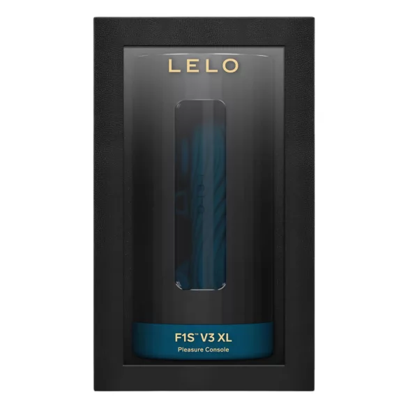 LELO F1s V3 XL - interactieve masturbator - zwart/blauw