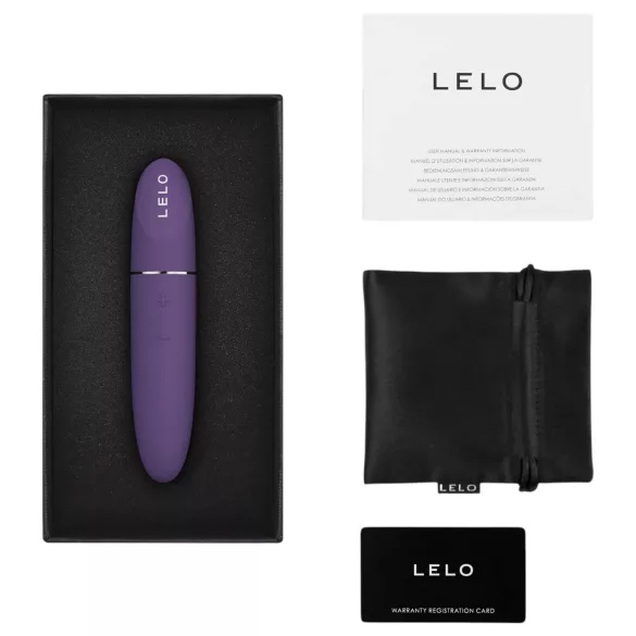 LELO Mia 3 - mini vibrator - discreet lippenstift vorm - paars