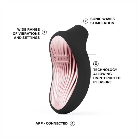 LELO Sona 3 Cruise - clitorisstimulator met geluidsgolven - zwart