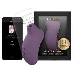   LELO Sona 3 Cruise - clitorisstimulator met geluidsgolven - paars