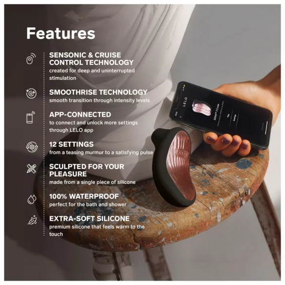 LELO Sona 3 Cruise - clitorisstimulator met geluidsgolven - paars