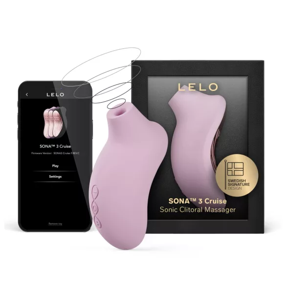 LELO Sona 3 Cruise - clitorisstimulator met geluidsgolven - roze