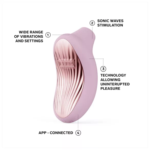 LELO Sona 3 Cruise - clitorisstimulator met geluidsgolven - roze