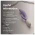 LELO INA Twist - rabbit‑vibrator met G‑punt‑ en clitorisstimulator (paars)