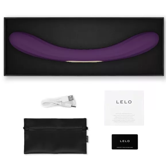 LELO Boomerang - dubbele vibrator (paars)