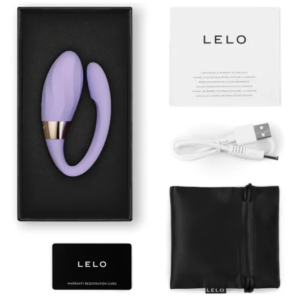 LELO Tiani Twist - slimme parvibrator (paars)
