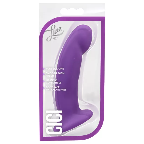 Blush Luxe - siliconen dildo (paars)