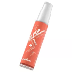   Crushious ZZ POP - eetbare vloeibare vibrator, perzik (10 ml)