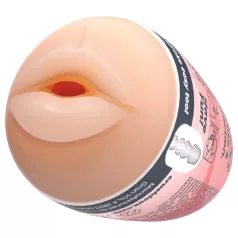Crushious Ezy Egg Mouth - masturbeer-ei (huidskleur)