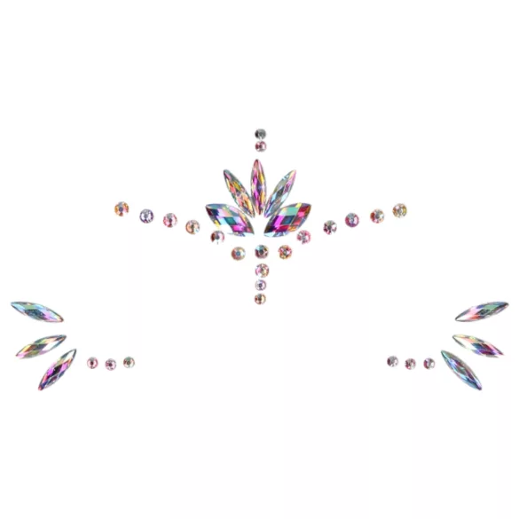 Le Désir Contact - oogstickers - glitter regenboog