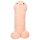 Knuffelbare pluchen penis - 30cm (natuurlijk)