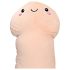 Knuffelbare pluchen penis - 30cm (natuurlijk)