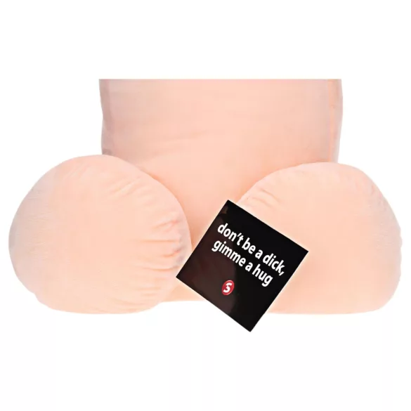 Pluche penis knuffel - 30cm - huidkleur