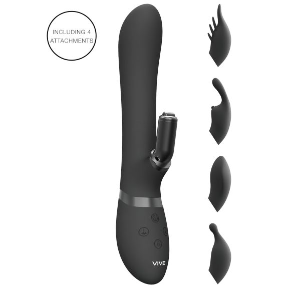 Vive Chou - 4in1 clitoris-arm vibrator (zwart)