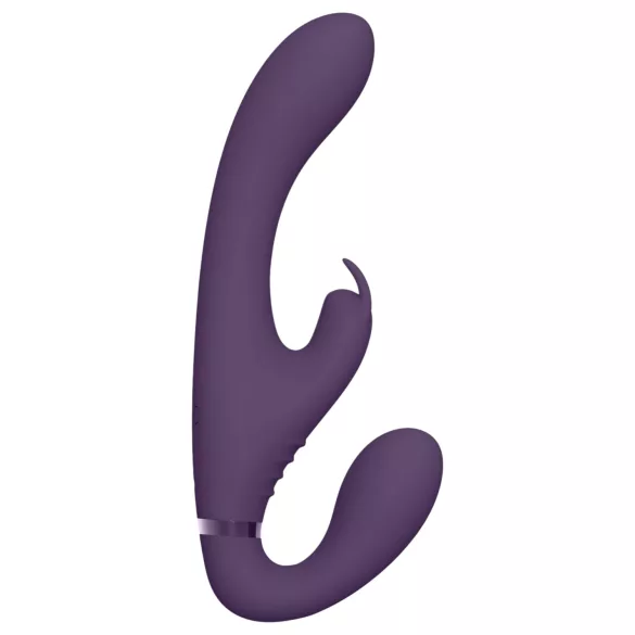 Vive Suki - strapless vibrator - zonder harnas - siliconen - paars