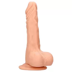 RealRock - realistische dildo met balzak - 17cm - huidskleur