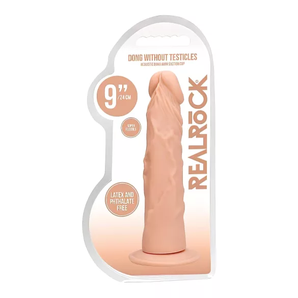 RealRock - dildo - realistisch - 23cm - huidskleur