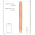 RealRock - dubbele dildo - 36cm - huidkleur