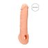 RealRock Penismouw 21cm - Natuurlijk