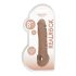 RealRock Penis Sleeve 21cm - Donker Natuurtint