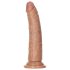RealRock Slim - realistische dildo 15,5cm (donker natuur)