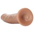 RealRock Slim - realistische dildo 15,5cm (donker natuur)