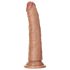 RealRock Slim - realistische dildo 15,5cm (donker natuur)