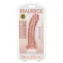 RealRock - realistische dildo met zuignap - 15,5cm - huidskleur