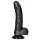 RealRock - realistische dildo met zuignap - 15,5cm - zwart