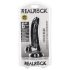 RealRock - Realistische Dildo met Zuignap - 15,5cm (zwart)