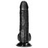 RealRock - Realistische Dildo met Zuignap - 15,5cm (zwart)