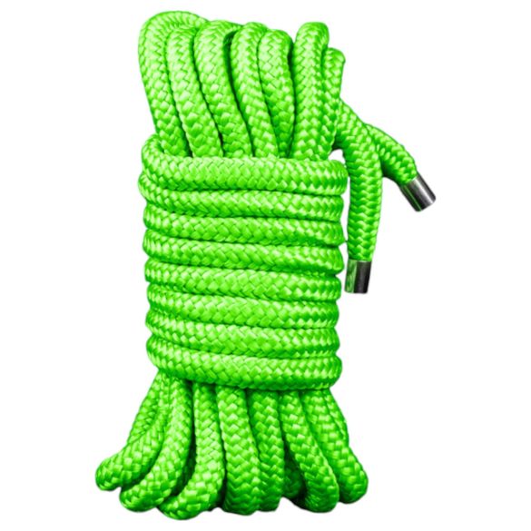Ouch! - Gloeiende bondage touw - 10m (groen)
