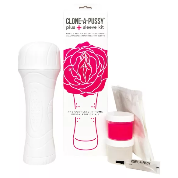 Clone-a-Pussy - vagina afgiet kit - siliconen mal en koker - roze