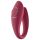 Raytech Rose - Oplaadbare, waterdichte duo-vibrator (rood)
