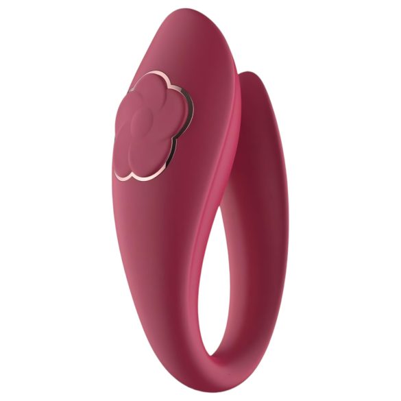 Raytech Rose - Oplaadbare, waterdichte duo-vibrator (rood)