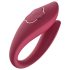 Raytech Rose - Oplaadbare, waterdichte duo-vibrator (rood)