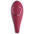 Raytech Rose - Oplaadbare, waterdichte duo-vibrator (rood)