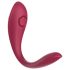Raytech Rose - Oplaadbare, waterdichte duo-vibrator (rood)