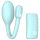 Raytech - oplaadbare, draadloze trill-ei (blauw)