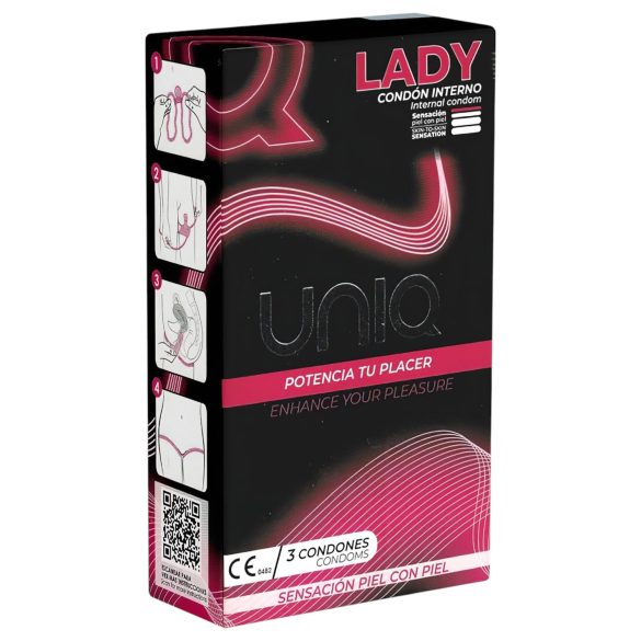 Uniq Lady - damescondooms (3 stuks)