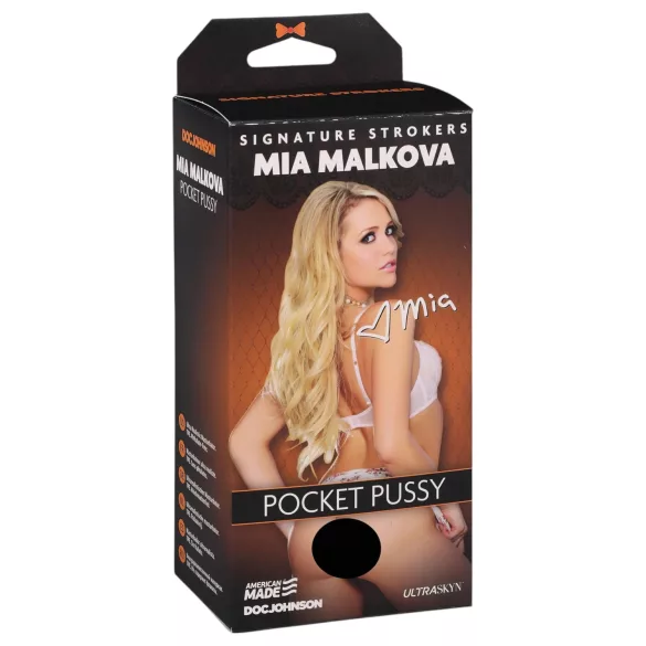 Doc Johnson Mia Malkova - levensechte Ultraskyn kunstvagina (huidskleur)