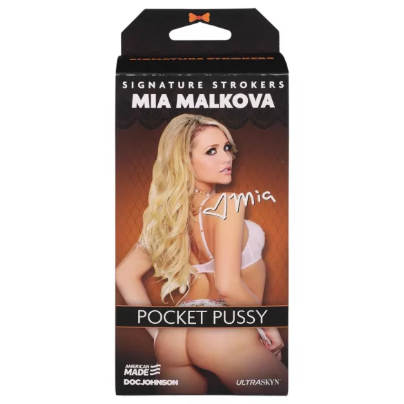 Doc Johnson Mia Malkova - levensechte Ultraskyn kunstvagina (huidskleur)